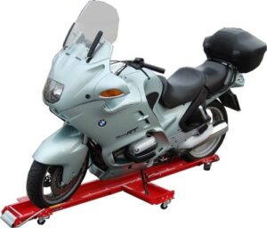 MCS Honda CBR 600RR Motorrad Rangierhilfe Rangierplatte Rangierschiene Parkhilfe 